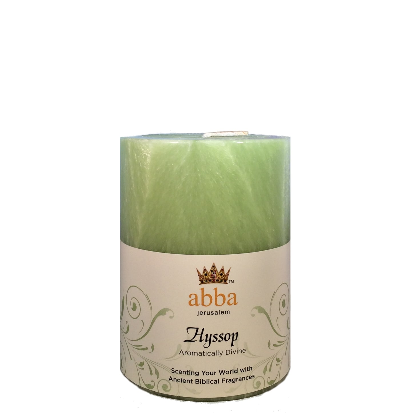 Geurkaars: Hyssop (Holy Fire) 3x4 (7,5x10 cm)