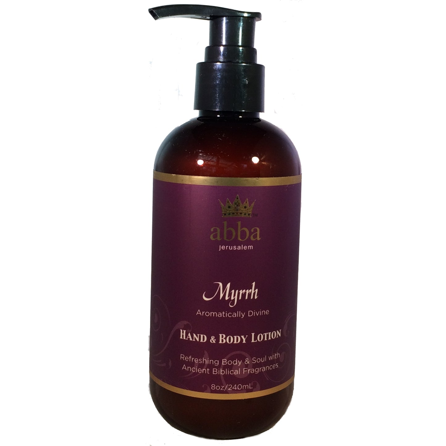 Hand & Body lotion: Myrrh (8 oz)