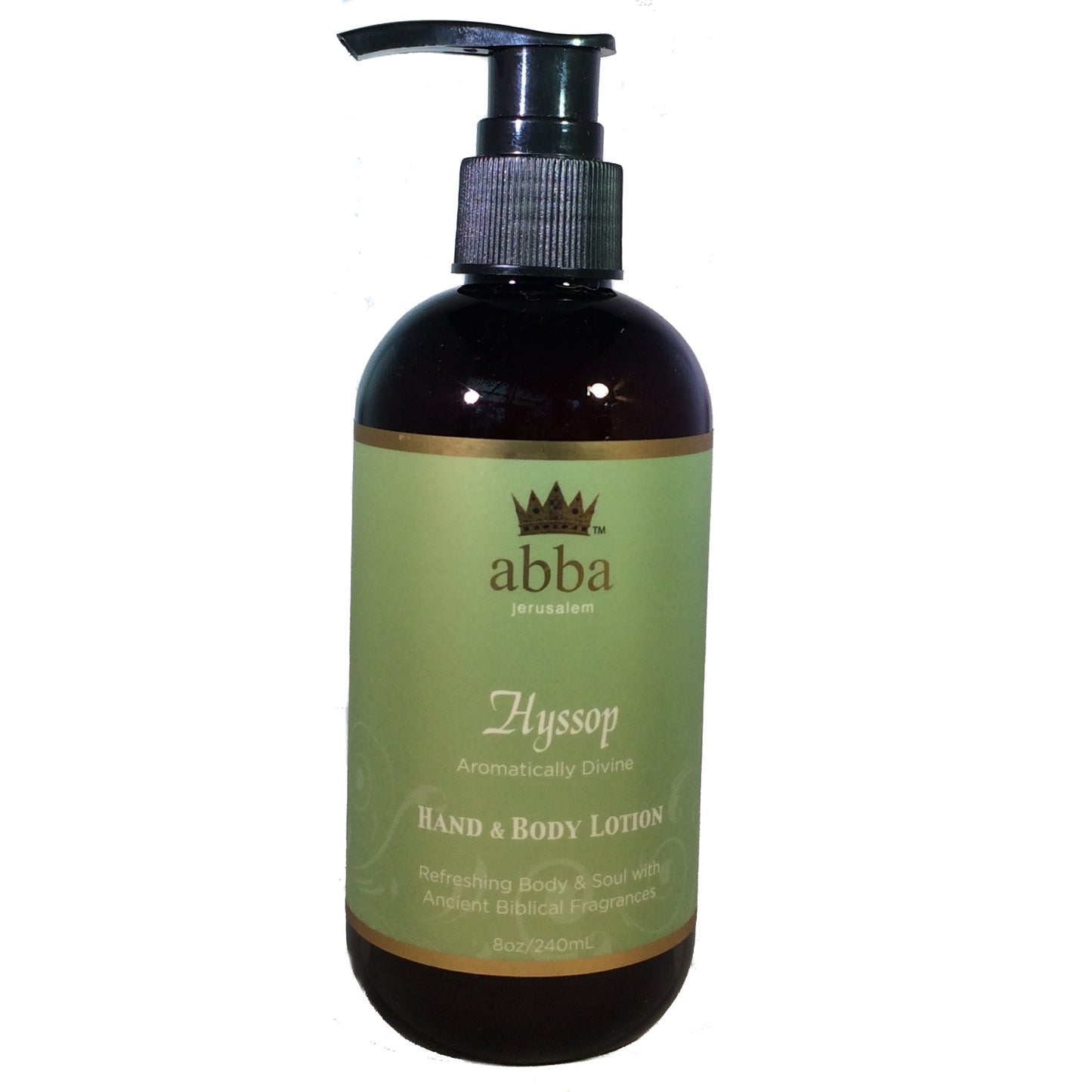 Hand & Bodylotion: Hyssop (Holy Fire)(8 oz)