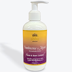 Hand- & Bodylotion: Frankincense & Myrrh (8 oz)