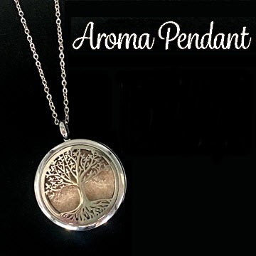 Aromahanger levensboom aan 61 cm ketting ( Turquoise )