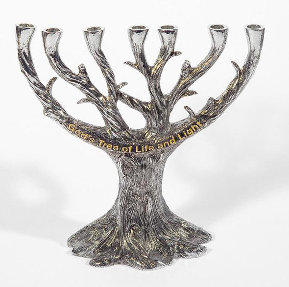 Menorah - God's Tree Of Life And Light (zevenarmige kandelaar)