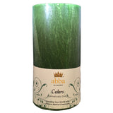 Geurkaars: Cedars of Lebanon 3x6 (7,5x15 cm)